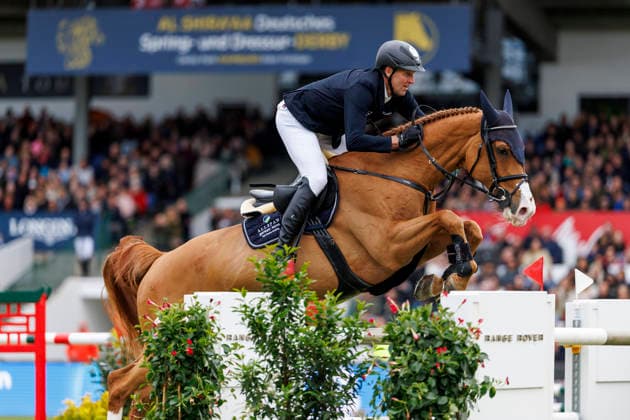 HAMBURG Al Shira aa 95 German Jumping and Dressage DERBY 2026, HAMBURG Al Shira aa 95 German Jumping and Dressage DERBY 2026 THIEME Andre GER , DSP Chakaria LONGINES Grand Prix of Hamburg Al Shira aa CSI5 Tour CSI5 Int jumping competition with jump off 1,60m Hamburg, Jenischpark, Derby Park Klein Flottbek 16 May 2026