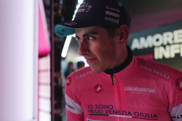 Portugal™s Afonso Oliveira Eulalio of Bahrain Victorious during Stage 8 of the Giro d™Italia, from Chieti to Fermo, Italy, Saturday, May 16, 2026.  Copyright: xMassimoxPaolone LaPressex