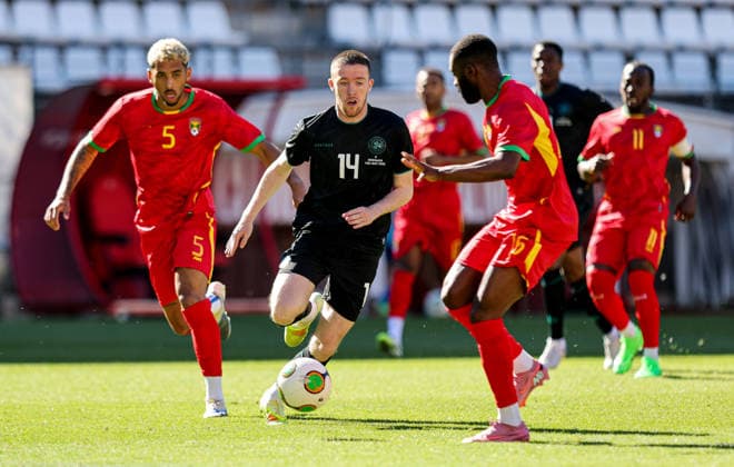 Football, International match, Ireland - Granada