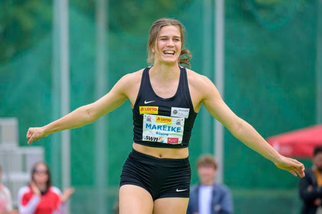 Mareike Roesing USC Mainz GER Lotto Deichmeeting 2026, Athletics, 16 05 2026, GER Lotto Deichmeeting 2026, Athletics, 16 05 2026, Neuwied Copyright: xEibnerxPressefoto JanxPapenfussx EP_JPS