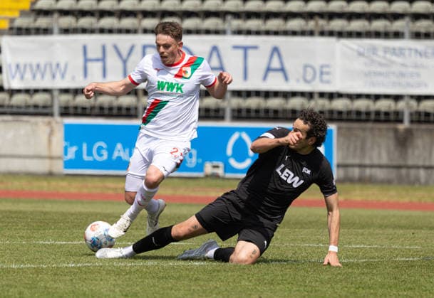 Football, RL Bayern, FC Augsburg II - FC Memmingen