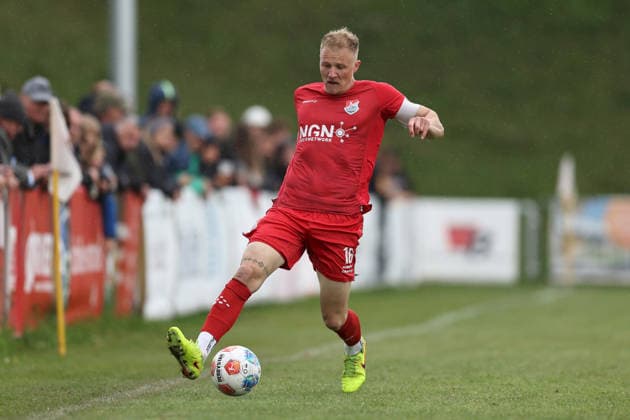 16 05 2026, Men, Soccer, Season 2025 2026, Regionalliga Bayern, 34 Matchday TSV Aubstadt SpVgg Bayreuth Steffen Behr 16, TSV Aubstadt Sulzfeld Schulstadion Aubstadt NGN Arena Bayern Germany