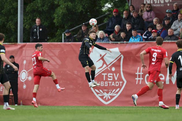16 05 2026, Men, Soccer, Season 2025 2026, Regionalliga Bayern, 34 Matchday TSV Aubstadt SpVgg Bayreuth Leon Bucher 2, SpVgg Bayreuth Sulzfeld Schulstadion Aubstadt NGN Arena Bayern Germany