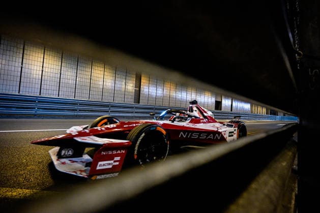 IPA84757478 - 23 Driver Norman Nato Of The Team Nissan Formula E Team Car Nissan E-4Orce 05,In Free Practice ,During Abb Fia Formula E World Championship, WM, Weltmeisterschaft Monaco E-Prix 2026 ,16 May Monte Carlo ,Monaco  Copyright: xLucaxBarsali IPAxSportx xx 84757478