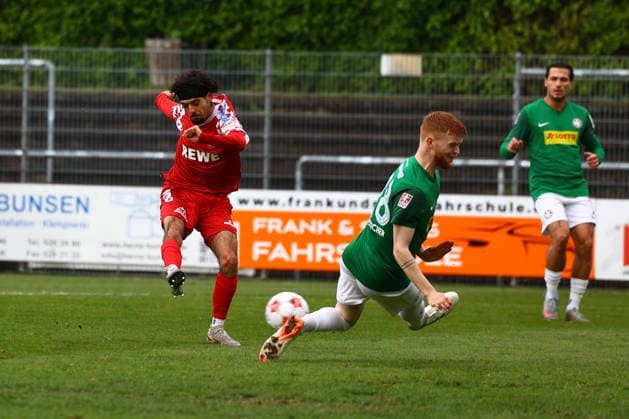 Soccer I Men I Season 2025 2026 I Regionalliga Nord I 34 Matchday I Eintracht Norderstedt HSC Hannover I 16 05 2026 Lucas Camacho de Valdoleiros 17, FC Eintracht Norderstedt Lasse von Boetticher 28, HSC Hannover Norderstedt Edmund Plambeck Stadion Schleswig Holstein Germany Copyright: xLobeca RalfxHomburgx