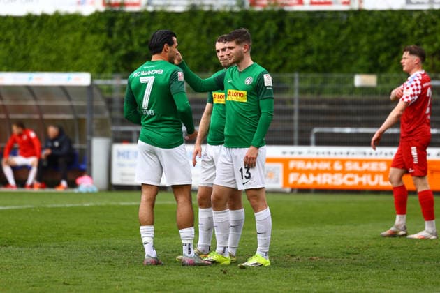 Soccer I Men I Season 2025 2026 I Regionalliga Nord I Matchday 34 I Eintracht Norderstedt HSC Hannover I 16 05 2026 EvrenSerbes 7, HSC Hannover Mico Noel Schmidt 13, HSC Hannover Norderstedt Edmund Plambeck Stadion Schleswig Holstein Germany Copyright: xLobeca RalfxHomburgx