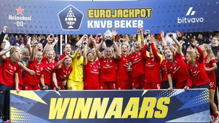 Football, Women, Netherlands, KNVB Cup, Final, Twente Enschede - PSV Eindhoven