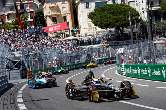 2026 FORMULA E MONACO ePRIX 77 BARNARD Taylor (gbr), DS Penske, DS E-Tense FE25, action during the Monaco ePrix, 9th and 10th round of the 2025-26 ABB FIA Formula E World Championship, WM, Weltmeisterschaft on the Circuit de Monaco from Mai 16 to 17, 2026 in Monte-Carlo, Monaco - Monte-CarloMonaco  Copyright: xJULIENxDELFOSSEx