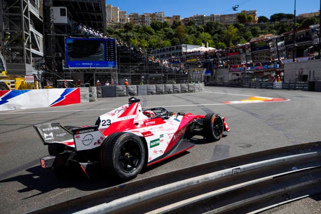2026 FORMULA E MONACO ePRIX 23 NATO Norman (fra), Nissan Formula E Team, Nissan e-4ORCE 05, action during the Monaco ePrix, 9th and 10th round of the 2025-26 ABB FIA Formula E World Championship, WM, Weltmeisterschaft on the Circuit de Monaco from Mai 16 to 17, 2026 in Monte-Carlo, Monaco - Monte-CarloMonaco  Copyright: xJULIENxDELFOSSEx