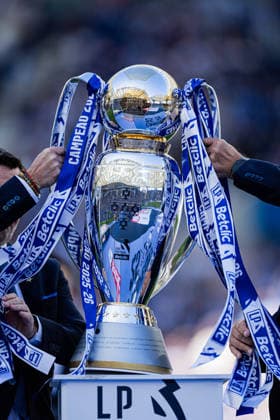 May 16, 2026, Porto, Porto, Portugal: Porto, PORTUGAL - May 16: Primeira Liga trophy after the Primeira Liga match between FC Porto and CD Santa Clara at Estadio do Dragao on May 16, 2026 in Porto, Portugal. Porto Portugal - ZUMAe141 20260516_zsp_e141_061 Copyright: xLuisxEirasx