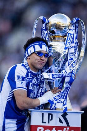 May 16, 2026, Porto, Porto, Portugal: Porto, PORTUGAL - May 16: Pepe of Fc Porto with Primeira Liga trophy after the Primeira Liga match between FC Porto and CD Santa Clara at Estadio do Dragao on May 16, 2026 in Porto, Portugal. Porto Portugal - ZUMAe141 20260516_zsp_e141_062 Copyright: xLuisxEirasx