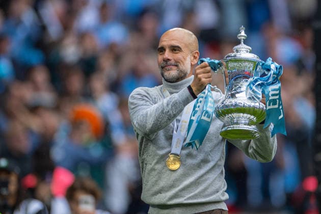 Football, England, Pep Guardiola before resigning from Manchester City, archive pictures