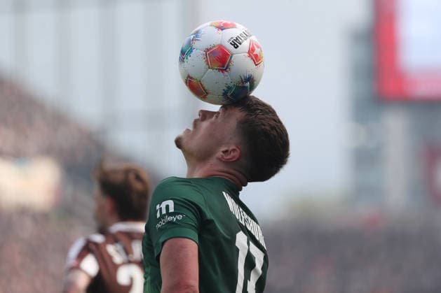 St Pauli vs VfL, 1 BL Hamburg, 16 05 2026, Football, Men, Season 2025 2026, 1 BL, FC St Pauli vs VfL Wolfsburg Dzenan Pejcinovic VfL Wolfsburg DFL DFB REGULATIONS PROHIBIT ANY USE OF PHOTOGRAPHS as IMAGE SEQUENCES and or QUASI VIDEO Millerntor Stadion Germany
