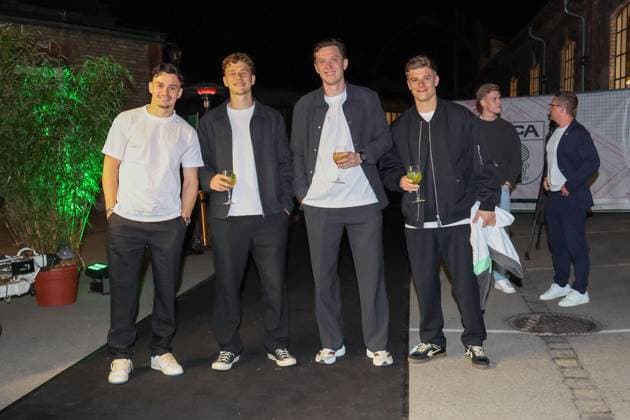 Football, 1st BL, FC Augsburg end-of-season party
