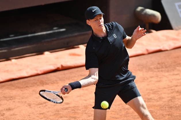 TENNIS - Internazionali di Tennis - Internazionali BNL d Italia Photo by IPA ABACAPRESS.COM84769910 - Jannik Sinner of Italy against Daniil Medvedev during the Internazionali BNL d Italia Day Twelve at Foro Italico on May 16, 2026 in Rome, Italy. Rome Italy  Copyright: xIPAxSport ABACAx