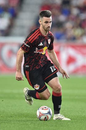 May 16, 2026, Harrison, New Jersey, USA: New York Red Bulls defender DYLAN NEALIS (12) in action at Sports Illustrated Stadium in Harrison New Jersey New York City FC draws with New York Red Bulls 1 to 1 MLS, Fussball Herren, USA 2026 - New York City FC 1:1 New York Red Bulls  - ZUMAa301 20260516_aaf_a301_019 Copyright: xBrooksxVonxArxx