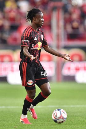 May 16, 2026, Harrison, New Jersey, USA: New York Red Bulls midfielder RONALD DONKOR (48) in action at Sports Illustrated Stadium in Harrison New Jersey New York City FC draws with New York Red Bulls 1 to 1 MLS, Fussball Herren, USA 2026 - New York City FC 1:1 New York Red Bulls  - ZUMAa301 20260516_aaf_a301_028 Copyright: xBrooksxVonxArxx