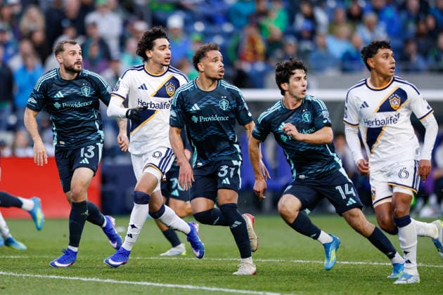 Football, MLS, Seattle Sounders - Los Angeles Galaxy