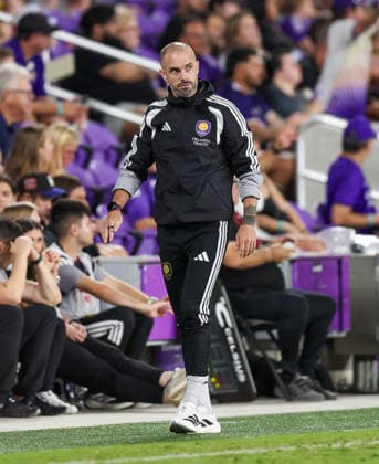 May 16, 2026, U.S.: Orlando City Head Coach MARTIN PERELMAN on the sideline during a match against Atlanta United. The Orlando City Soccer Club hosted Atlanta United at Inter&Co Stadium in Orlando, FL. U.S. - ZUMAm299 20260516_znp_m299_025 Copyright: xTaylorxMcFeex