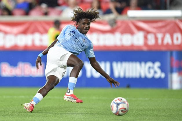 May 16, 2026, Harrison, New Jersey, USA: NYCFC forward MALACHI JONES (88) in action at Sports Illustrated Stadium in Harrison New Jersey New York City FC draws with New York Red Bulls 1 to 1 Harrison USA - ZUMAa301 20260516_aaf_a301_026 Copyright: xBrooksxVonxArxx