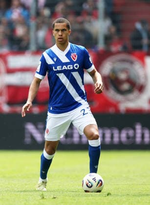 Awortwie-Grant Nyamekye . Jahn Regensburg-Energie Cottbus , Fußball , 3.Liga , in dem JahnStadion, in Regensburg , Bayern , Deutschland. Mai 16 , 2026 . Photo by: Davide Elias IPA Photo Pressefoto DENL Copyright: xDavidexEliasx