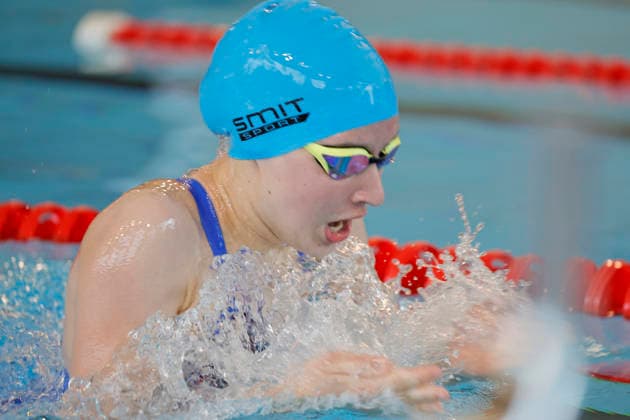16 05 2026 Swimming 61 International Swimming Festival Nordbad DSW Darmstadt here WK317 B Final 200m Breaststroke Leonie Gieser 2012 SSG Saar Max Ritter Darmstadt Hessen Germany