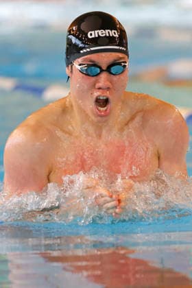 16 05 2026 Swimming 61 International Swimming Festival Nordbad DSW Darmstadt here WK118 A Final 200m Breaststroke Winner Nathanael Doll 2005 SG EWR Rheinhessen Mainz Darmstadt Hessen Germany