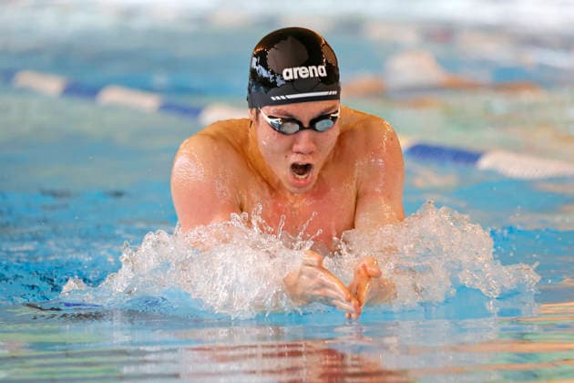 16 05 2026 Swimming 61 International Swimming Festival Nordbad DSW Darmstadt here WK118 A Final 200m Breaststroke Winner Nathanael Doll 2005 SG EWR Rheinhessen Mainz Darmstadt Hessen Germany