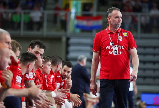 Croatia v Sweden: Internation Friendly Handball Match Head Coach of Croatia Dagur Sigurdsson during the International Friendly, Länderspiel, Nationalmannschaft handball match between Croatia and Sweden at Arena Varazdin on May 16, 2026.  SanjinxStrukic PIXSELL