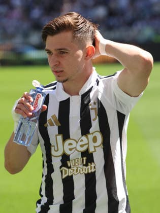 2026-05-17 Juventus FC v ACF Fiorentina - Serie A TURIN, ITALY - MAY 17: Francisco Conceicao of Juventus FC during the Serie A match between Juventus FC and ACF Fiorentina at Allianz Stadium on May 17, 2026 in Turin, Italy. (Photo by Nderim Kaceli BSR Agency) Turin Italy Content not available for redistribution in The Netherlands directly or indirectly through any third parties. Copyright: xBSRxAgencyx