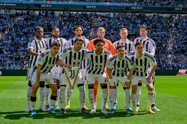 JuvenutsÕ team posing before the match during the Serie A soccer match between Juventus and Fiorentina at the Allianz Stadium in Turin, Italy - Sunday, May 17, 2026. - Soccer .  Copyright: xTanoxPecoraro LaPressex