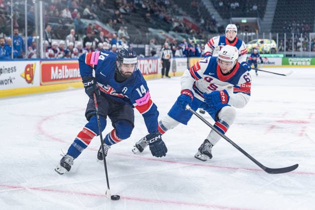 Ice hockey, World Championship, Great Britain - USA