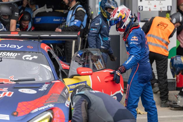 17 05 2026, xrarjax, Motorsport VLN Langstreckenmeisterschaft , 24 hours race Nürburgring v l Mercedes AMG Team Verstappen Racing Max Verstappen Lucas Auer Jules Gounon Daniel Juncadella Swalmen NED Kufstein AUT Anyos AND Barcelona ESP SP 9 PRO IGTC Mercedes AMG GT3 DFL DFB REGULATIONS PROHIBIT ANY USE OF PHOTOGRAPHS as IMAGE SEQUENCES and or QUASI VIDEO Nürburg