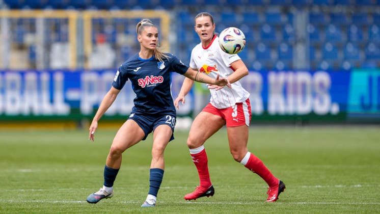 Football, Women, 1. BL, TSG Hoffenheim - RB Leipzig