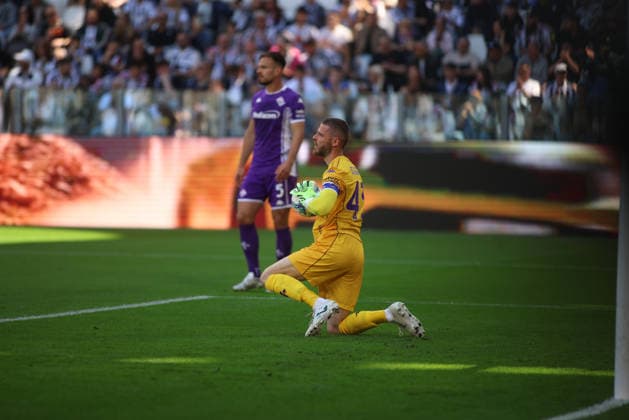 IPA84783303 - David De Gea of ACF Fiorentina during the Italian Serie A, football match between Juventus FC and ACF Fiorentina on May 17, 2026 at Allianz Stadium Turin, Italy. Photo Nderim Kaceli  Copyright: xNderimxKaceli IPAxSportx xx 84783303