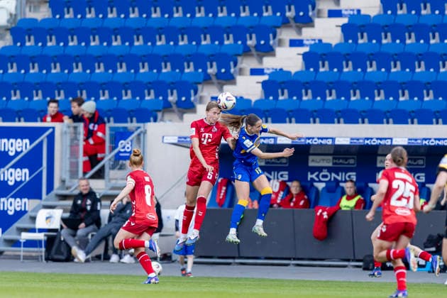 Google Pixel Womens Bundesliga FC Carl Zeiss Jena vs 1 FC Köln Jena 17 05 2026 Celina Degen 5 1 FC Köln vs Rieke Tietz 17 FC Carl Zeiss Jena Google Pixel Womens Bundesliga FC Carl Zeiss Jena vs 1 FC Köln ad hoc arena im Ernst Abbe Sportfeld 17 05 2026 DFB REGULATIONS PROHIBIT ANY USE OF PHOTOGRAPHS AS IMAGE SEQUENCES AND OR QUASI VIDEO Copyright: xBEAUTIFULxSPORTS Duehringx