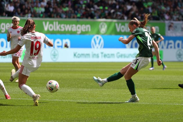 VfL vs Nuremberg, BL Women Wolfsburg, 17 05 2026, Football, Women, Google Pixel Bundesliga, Season 2025 2026, VfL Wolfsburg vs 1 FC Nuremberg Vievien Endemann VfL Wolfsburg AOK Stadion Niedersachsen Germany