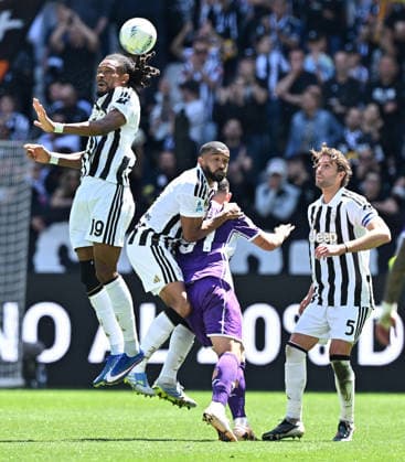 May 17, 2026, Turin, Italy: Juventus Thuram in action during the italian Serie A soccer match Jventus FC vs ACF Fiorentina at the Allianz Stadium in Turin, Italy, 17 May 2026 ANSA ALESSANDRO DI MARCO. Serie A: Juventus FC Vs ACF Fiorentina  - ZUMAa110 20260517_zaf_a110_076 Copyright: xAlessandroxDixMarcox