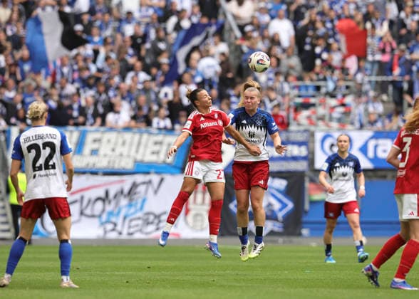 Photo Arianna CARUSO FC Bayern vs Svea STOLDT HSV Fußball Pixel Bundesliga der Frauen 26 Spieltag am So 17 05 2026 Hamburger SV FC Bayern München