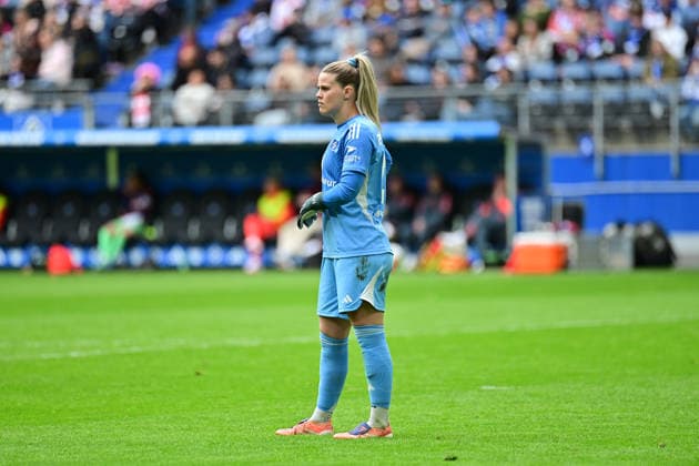 Soccer I Women I Season 2025 2026 I Bundesliga I 26 Matchday I Hamburger SV FC Bayern Munich I 17 05 2026 Crop, single image, single photo, body Lea Paulick 25, Hamburger SV Hamburg Volksparkstadion Hamburg Germany Copyright: xLobeca WolfxGebhardtx
