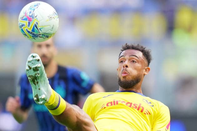 Verona™s Antoine Bernede during the Serie A soccer match between Inter and Hellas Verona at the San Siro Stadium in Milan , north Italy - Sunday , May 17 , 2026. - Soccer .  Copyright: xSpada LaPressex
