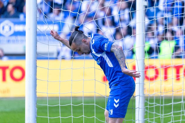 Germany 2 Bundesliga, Matchday 34, Season 2025 2026, 1 FC Magdeburg vs 1 FC Kaiserslautern Avnet Arena Magdeburg Atik Baris 1 FC Magdeburg, 23 Copyright: xMichellexLukax