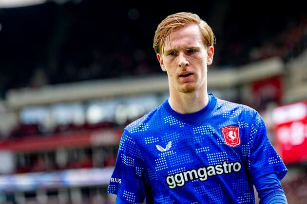 EINDHOVEN FC Twente player Mats Rots during the Dutch Vriendenloterij Eredivisie match between PSV Eindhoven and FC Twente at Philips Stadion on May 17, 2026 in Eindhoven, the Netherlands Photo by DeFodi Images