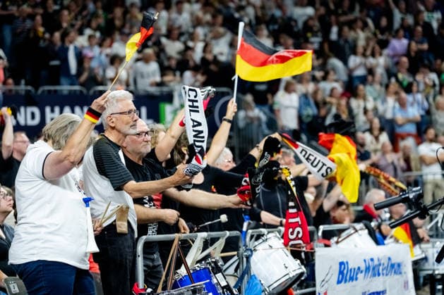 Dortmund 17 05 2026, Handball, Men, International match, Germany Denmark Great atmosphere in the sold-out arena