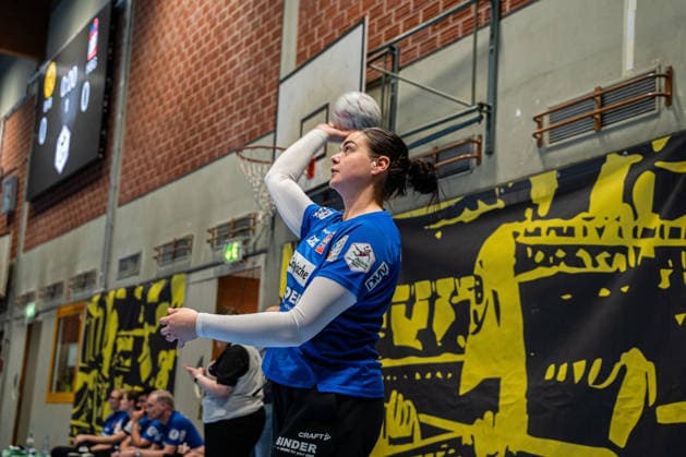 HSG Blomberg Lippe GER vs Borussia Dortmund GER Handball, 1 Handball Bundesliga Women, Final, Match 1, 17 5 2026, Season 2025 2026, Dortmund Lara Lepschi HSG Blomberg Lippe, 27 at Aufwearmen Dortmund Sporthalle Wellinghofen Germany