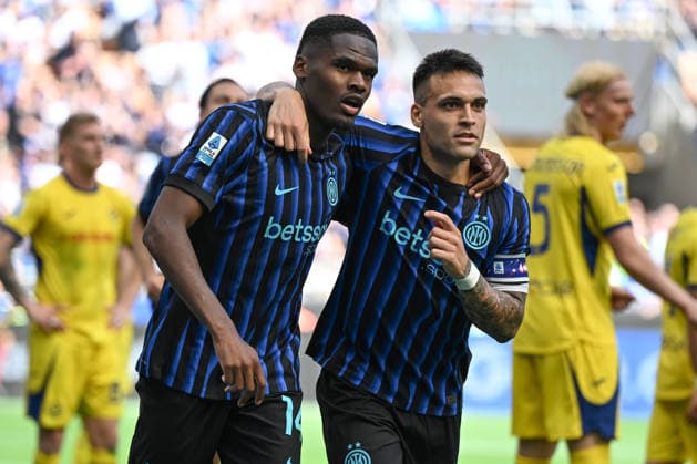 Db Milano 17 05 2026 - campionato di calcio serie A Inter-Hellas Verona foto Daniele Buffa Image nella foto: esultanza gol Ange Yaon Bonny 