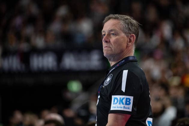 Mens Handball International Match, Germany Denmark May 17, 2026 Alfred Gislason Coach Germany Germany Mens Handball International Match, Germany Denmark May 17, 2026 Copyright: xBEAUTIFULxSPORTS Erlhofx