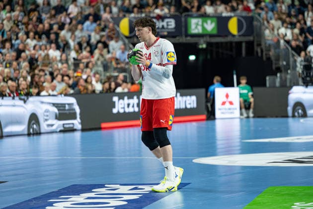 Mens Handball International Match, Germany Denmark May 17, 2026 Lasse Moller Denmark, 64 , Mens Handball International Match, Germany Denmark May 17, 2026 Copyright: xBEAUTIFULxSPORTS Erlhofx