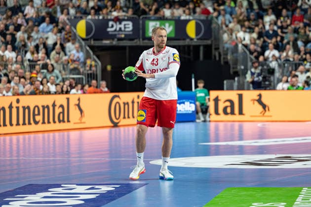 Mens Handball International Match, Germany Denmark May 17, 2026 Simon Pytlick Denmark, 43 , Mens Handball International Match, Germany Denmark May 17, 2026 Copyright: xBEAUTIFULxSPORTS Erlhofx