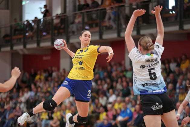 Handball, 2 Alsco HBF HC Leipzig Bergischer HC 17 05 2026 Marlene Tucholke 23, HC Leipzig 2 Alsco Handball Bundesliga Women, HBF, Season 2025 2026, 28 Matchday HC Leipzig vs Bergischer HC on 17 05 2026 at Sporthalle Brüderstraße Leipzig Copyright: xBEAUTIFULxSPORTS JanxKaeferx
